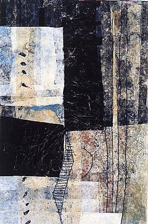 Eva Isaksen - Works on Paper - Black Night I