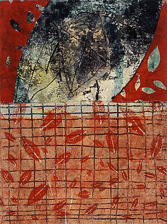 Eva Isaksen - Works on Paper - Falling