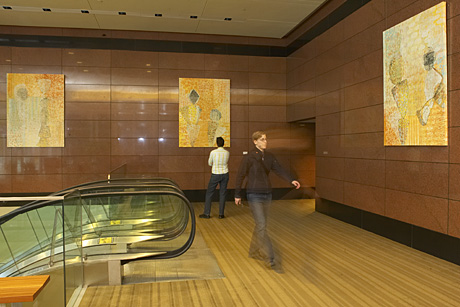 Eva Isaksen Installation - One Union Square Lobby