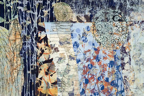 Eva Isaksen - Works on Canvas - Blue Night