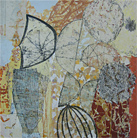 Eva Isaksen - Works on Canvas - Interplay