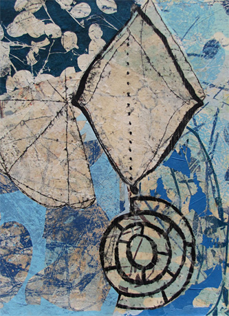 Eva Isaksen - Works on Paper - Blue Hour III