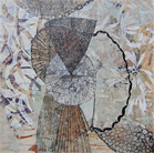 Eva Isaksen - Works on Canvas - Trails II